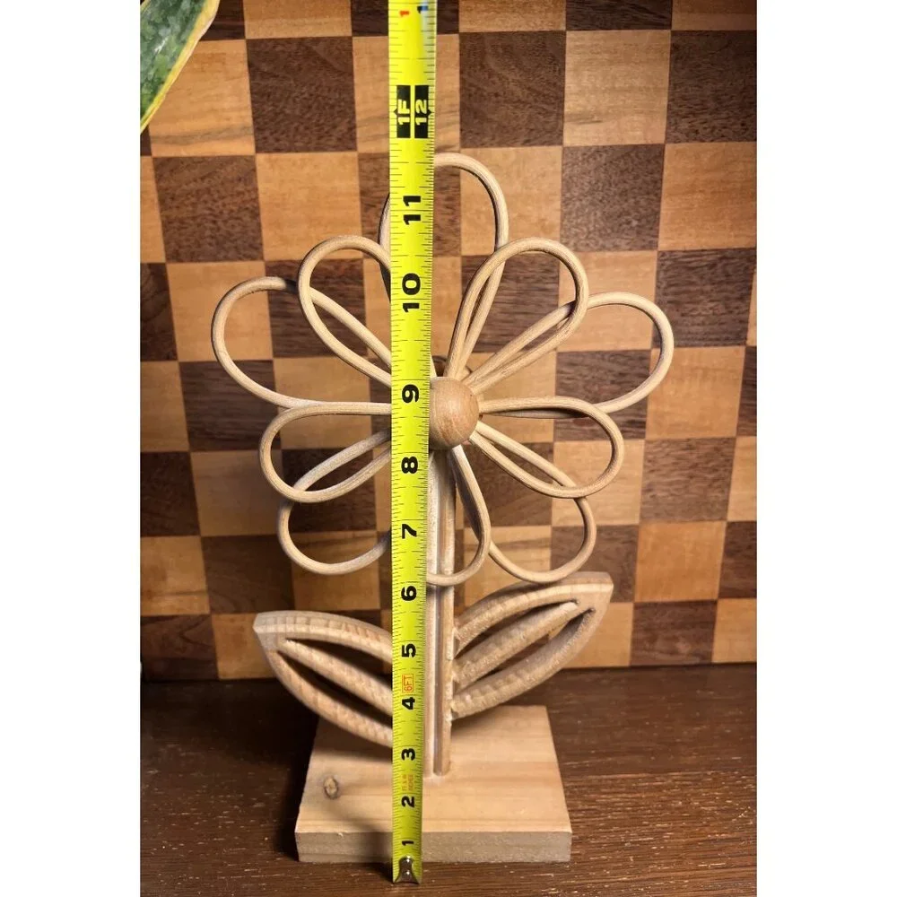 Wooden Flower - Picture 3 of 3